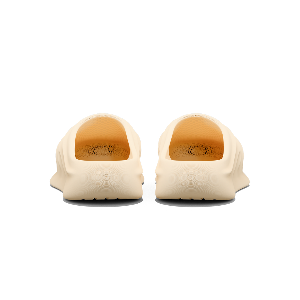 creased clogs - oat