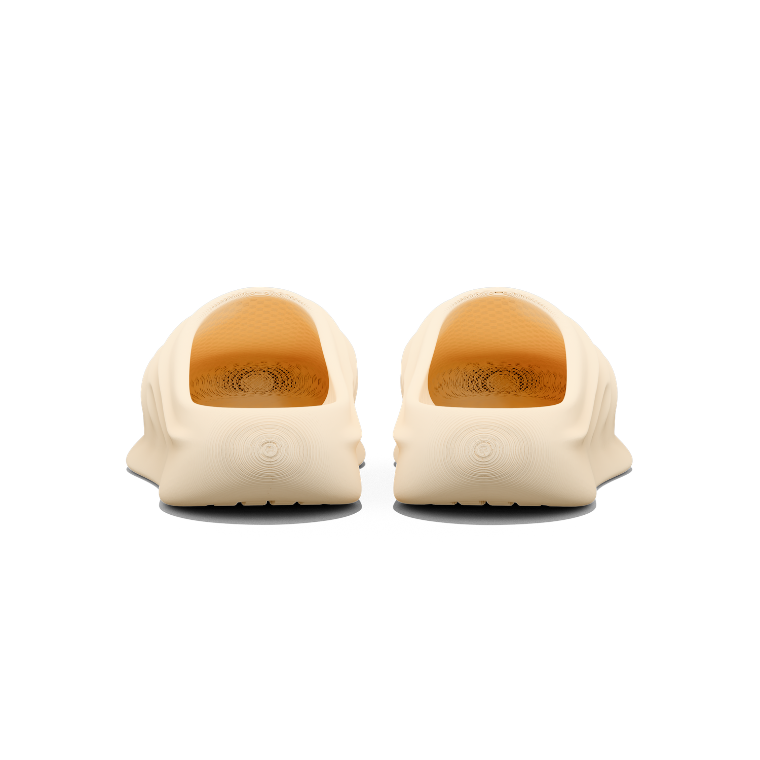 creased clogs - oat