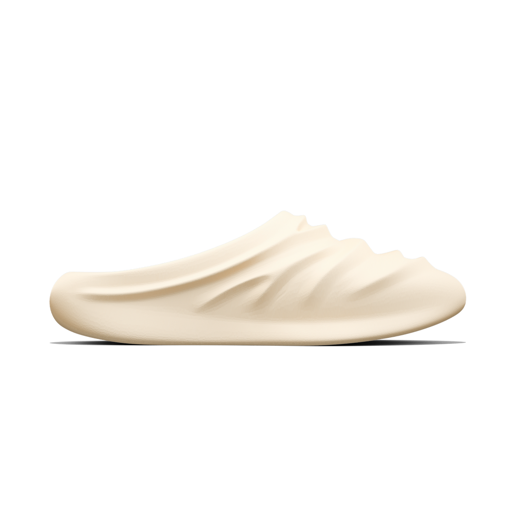 creased clogs - oat