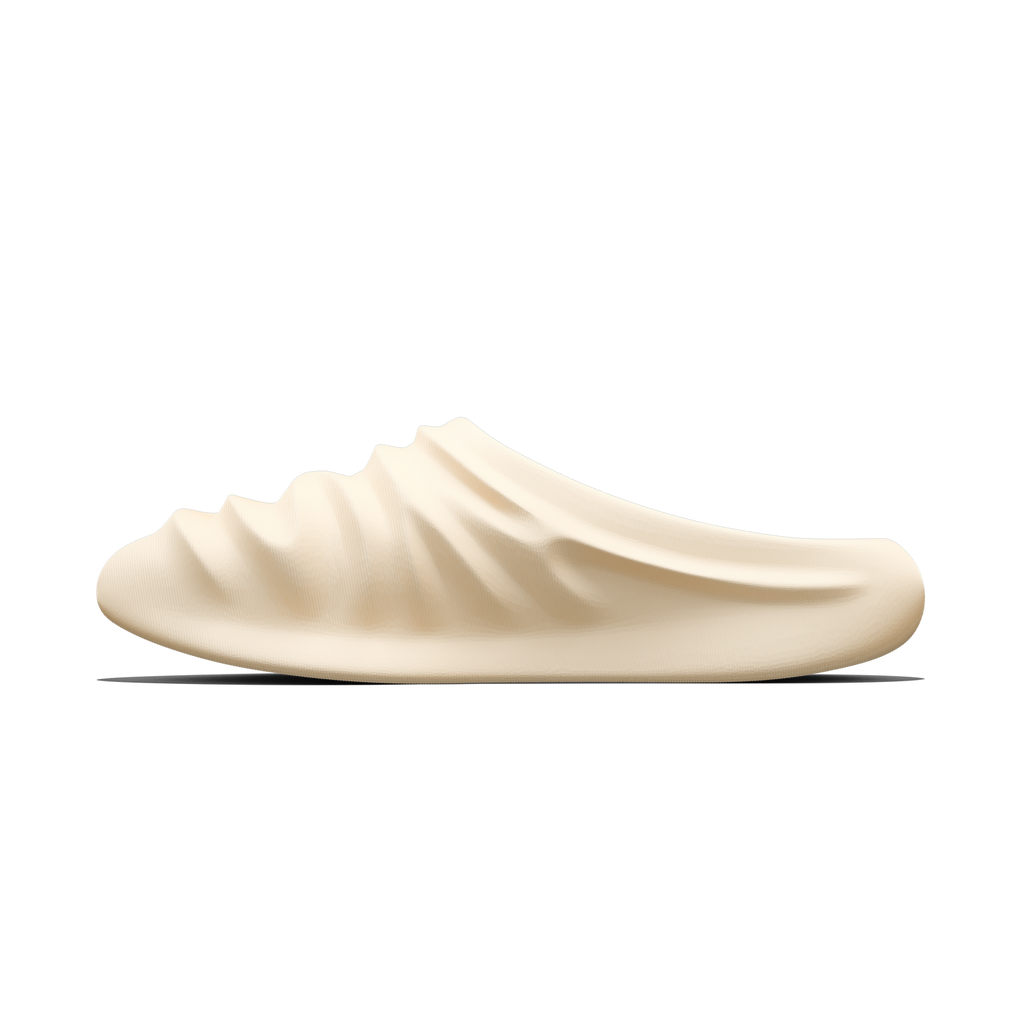 creased clogs - oat